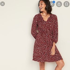 Res leopard print dress